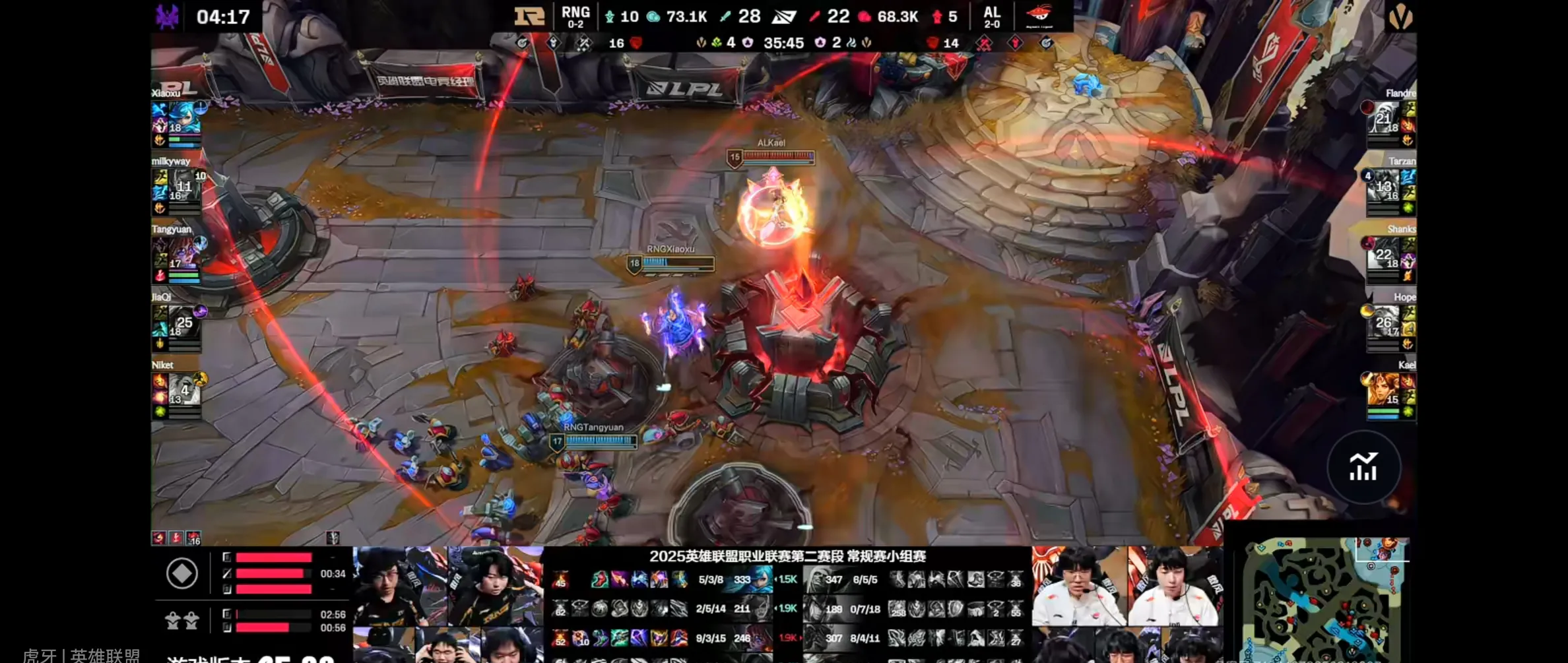 包含EDG翻盘EG，Zeus统治全场的词条