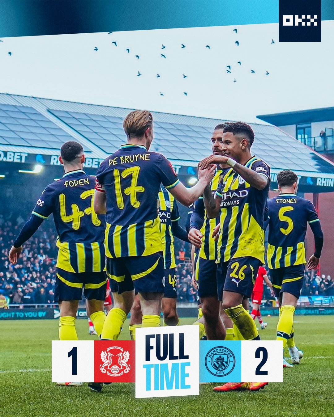 曼城翻盘莱比锡红牛，埃尔林统治全场